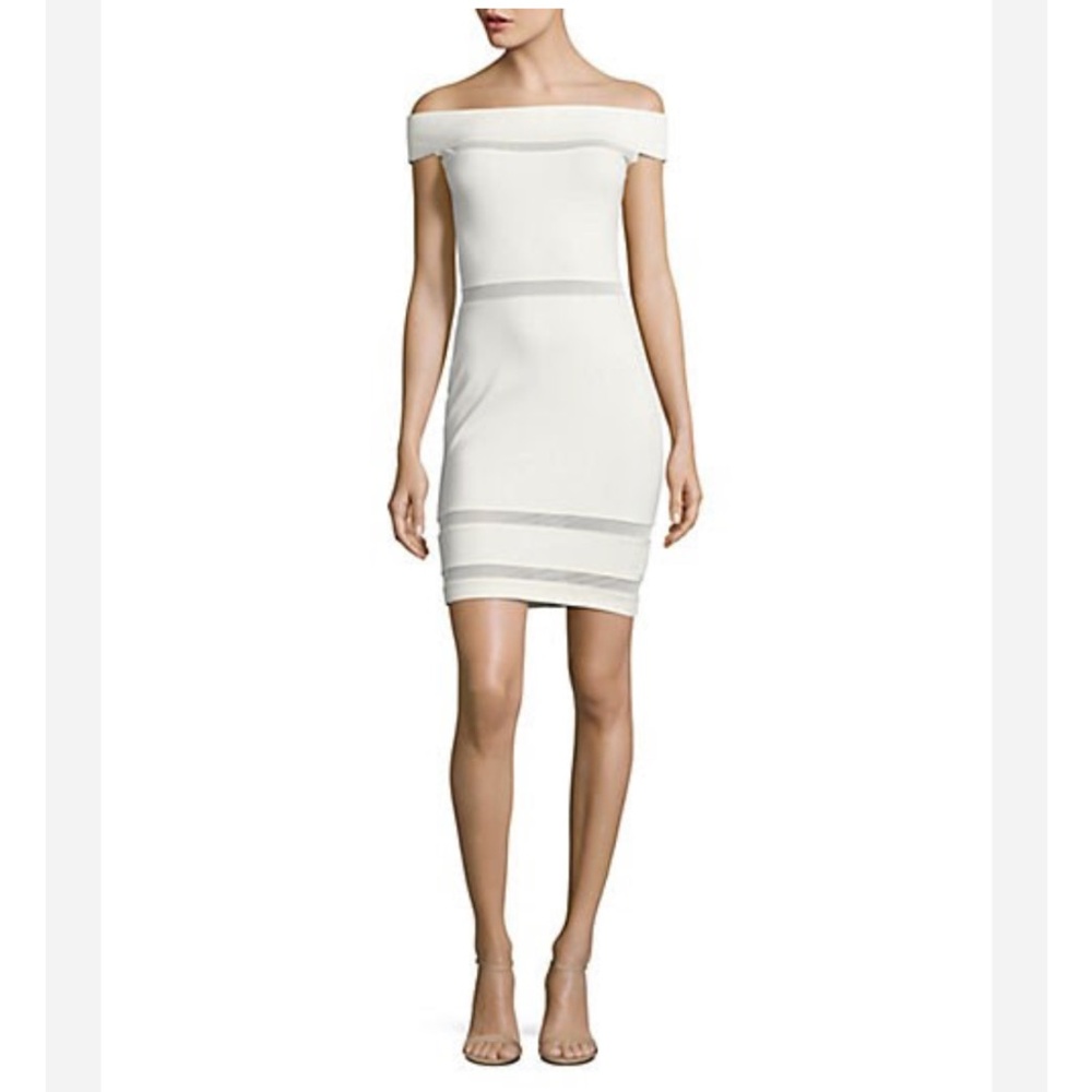 French Connection Lula Off-the-Shoulder Dress